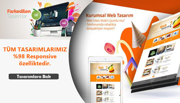 Tüm Cihazlara uyumlu Responsive Web Siteleri